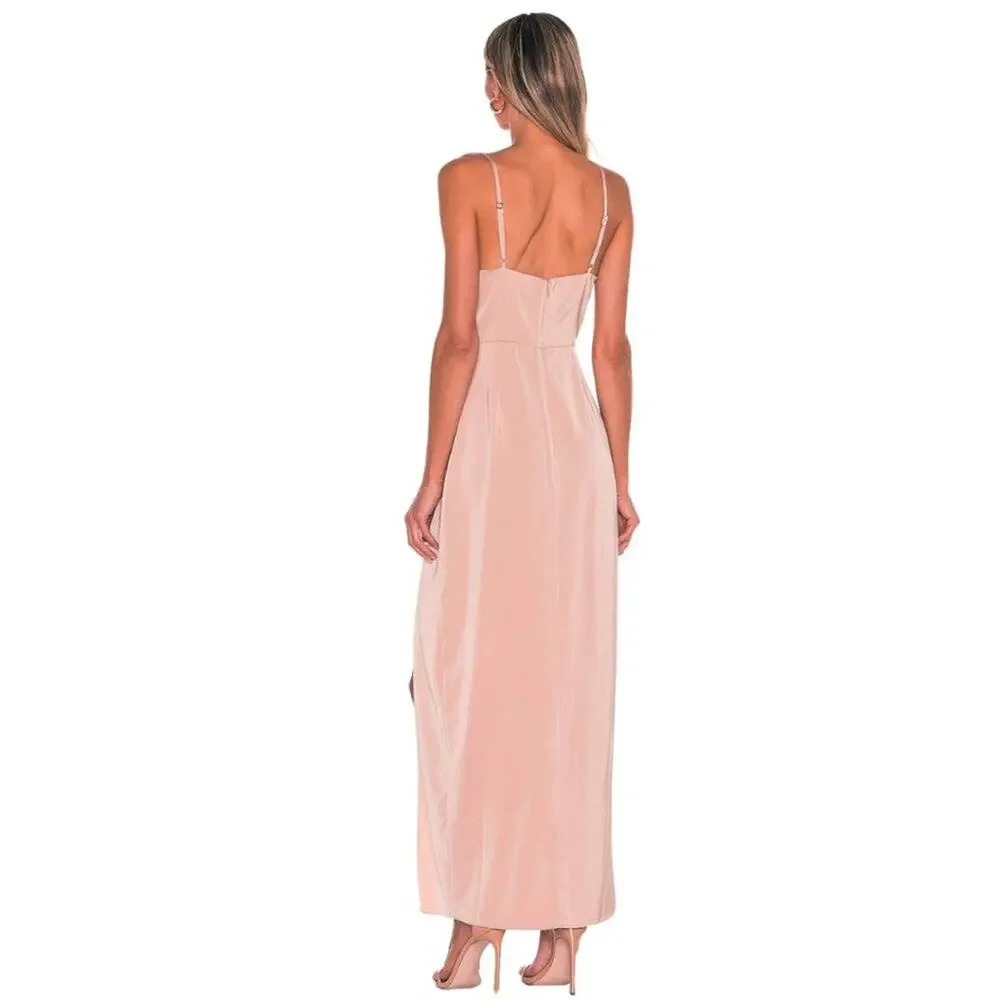 NBD Lila Gown in Tan NWT Size Small - Picture 3 of 3
